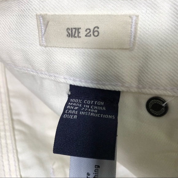 NWT Madewell White Denim Shorts - Picture 4 of 7